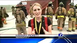KETV reporter gets inside look at firefighter training