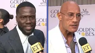 Kevin Hart REFUSES to Sit Next to Dwayne Johnson at the Golden Globes (Exclusive)