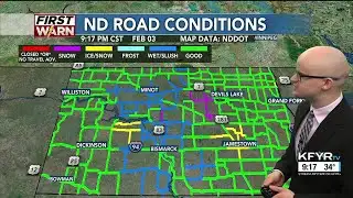 KFYR First News at Nine Weather 02/03/2026