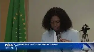 ||Kharas council delivers food aid to fire victims - nbc