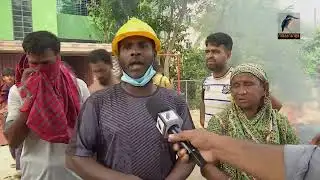 খুলনায় উচ্ছেদ অভিযানে সং