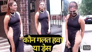Khushi Mukherjee की ड्रेस ने मचाया हंगामा 😱 हवा ने दिया धोखा या फैशन फेल?