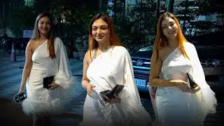 Khushi Mukherjee Turns Heads in White Outfit 🤍 | Night Out Look