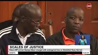 Kibera MP’s driver charged with dangerous driving following a viral video