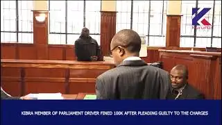 KIBRA MP DRIVER HIT WITH A FINE OF 100K FOR OBSTRUCTING TRAFFIC RULES
