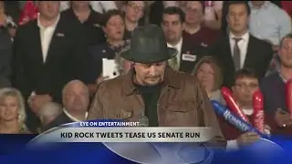 Kid Rock hints at potential US Senate run in Michigan