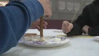 Kids explore engineering through food