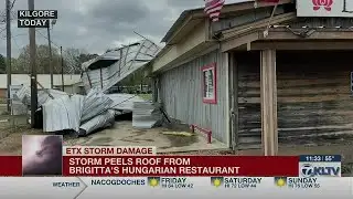 Kilgore restaurant damaged by Thursday