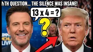 Kimmel Asked Trump One Math Question… The Silence Was Insane!