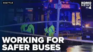 King County leaders, transit union work to form safety task force after Metro bus violence