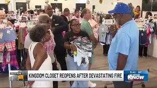 Kingdom Closet in South Bend reopens for business after devastating fire