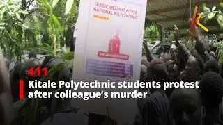 Kitale Polytechnic students protest after colleague’s murder