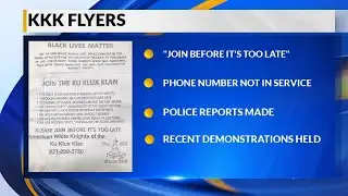 KKK recruitment flyers found in Arkansas