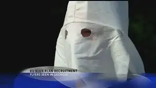 KKK recruitment flyers seen in GA, AL