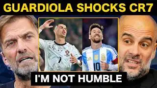 Klopp & Pep Guardiola RESPONDS to Ronaldo after his comments about Messi