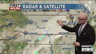 KMOT First News at Six Weather - 2/3/2026