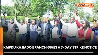 KMPDU KAJIADO BRANCH GIVES A 7-DAY STRIKE NOTICE