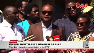 KMPDU North Rift Branch Members Down Tools