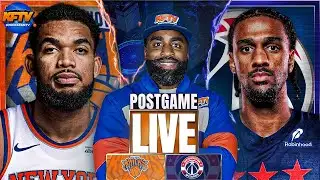 Knicks Destroy The Wizards In Gauntlet Tune Up| Post Game Show | EP 690