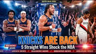 Knicks Shocking Resurgence! Brunson Leads Dominant MSG Blowout 🔴 LIVE BREAKING NEWS