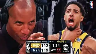 Knicks vs Pacers INSANE GAME 1 ENDING UNCUT | May 21, 2025