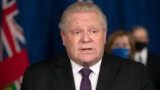 Knife-wielding man arrested outside the home of Doug Ford