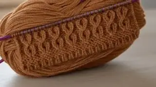 सिर्फ दो फंदों का बुनाई डिजाइन। knitting pattern for cardigan/scarf/sweater baby boy girl 