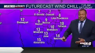 KNOE Late Friday Evening Forecast with Chief Meteorologist Marcus Walter