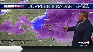 KNOE Late Saturday Evening Forecast with Chief Meteorologist Marcus Walter