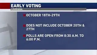 KNOE Morning News Update Friday Oct.18