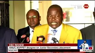 KNUT, KUPPET disagree of junior secondary placement