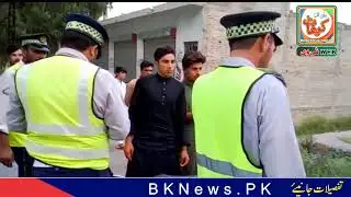 Kohat Traffic Police Wheeling Crackdown