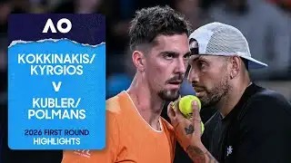 Kokkinakis/Kyrgios v Kubler/Polmans Highlights | Australian Open 2026 First Round