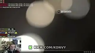 Konvy gets SHOT at during livestream