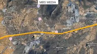 Kotputli-kishangarh expressway root map part-2. #expressway 