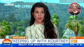 Kourtney Kardashian interview gone wrong!