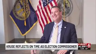 Kruse reflects on time as election commissioner