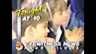 KSDK (NBC) "Eyewitness News" News Tease 1987