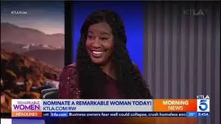 KTLA Morning News -Remarkable Woman Interview