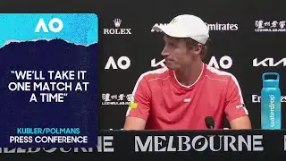 Kubler/Polmans Press Conference | Australian Open 2026 First Round