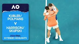 Kubler/Polmans v Harrison/Skupski Extended Highlights | Australian Open 2026 Final