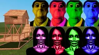 Kuchisake Onna, Obunga  Vs Towers In Garry