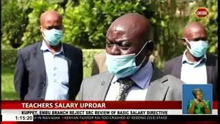 KUPPET Embu branch rejects move by SRC suspending the review of basic salary