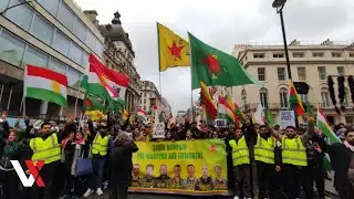 Kurdish Diaspora Protests In Netherlands, Urges EU Action On Rojava | VERTEX