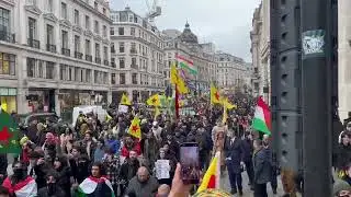 Kurds Protest in London 25/01/2026- BBC Protest - Kurds- UK 