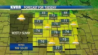 KVRR Weather: Tuesday, August 12, 2025