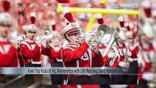 Kwik Trip teams up with UW Marching Band mellophone player