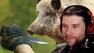 Kyle Fought A Pig With A Knife