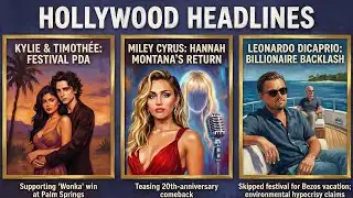 KYLIE JENNER Humiliates Timothée, MILEY CYRUS Claps Back, & LEO DICAPRIO EXPOSED