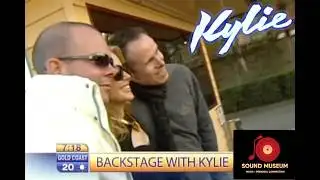 Kylie Minogue: 2010 Backstage at Channel 9